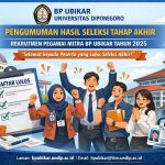 Pengumuman Hasil Akhir Pegawai Mitra BP UBIKAR
