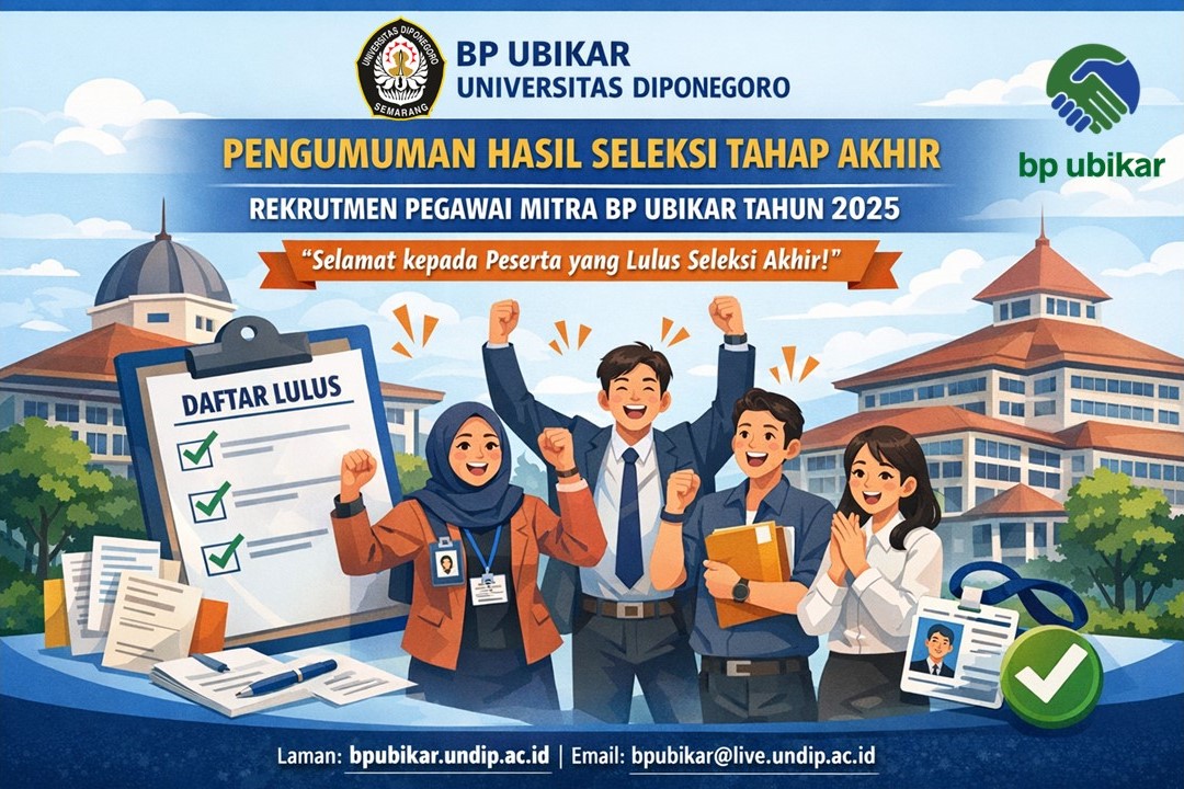 Pengumuman Hasil Akhir Pegawai Mitra BP UBIKAR